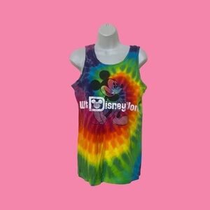 Mickey Mouse Tie-Dye Tank Top Walt Disney World